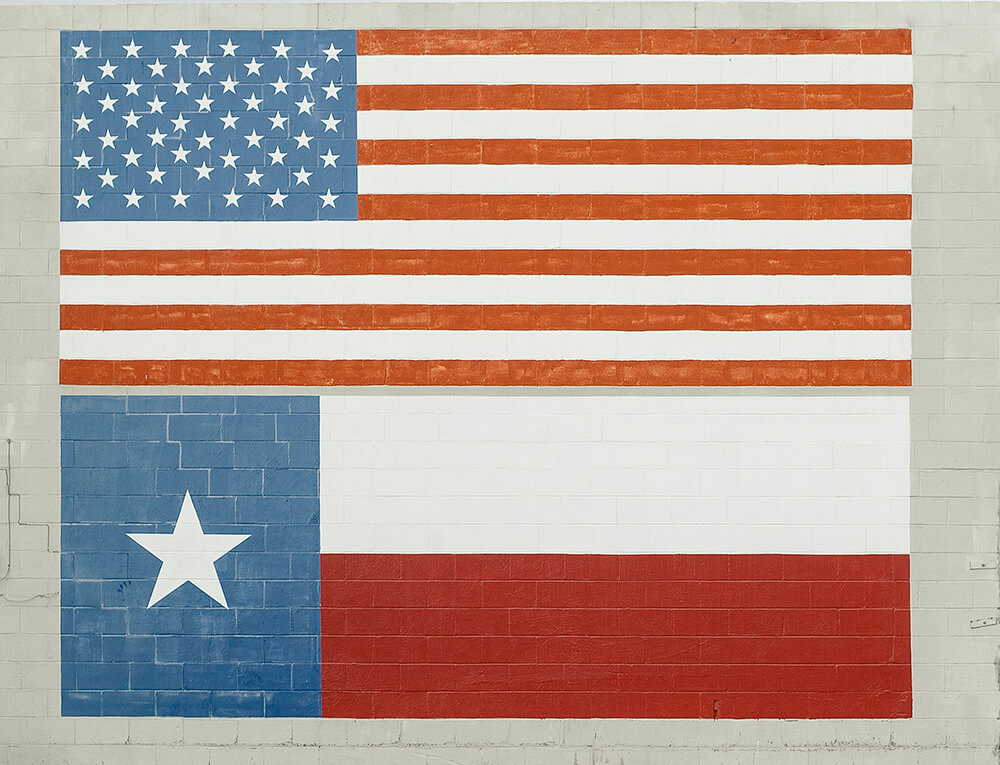 US & Texas Flags