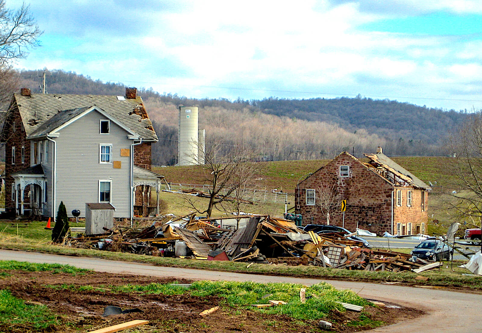 Tornado Damaged Houses