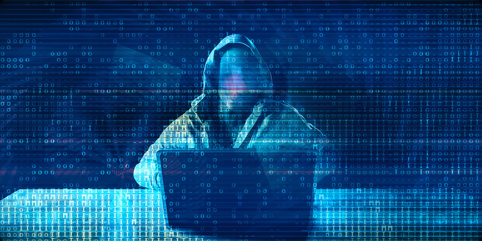 Hacker Conducting a Cyberattack