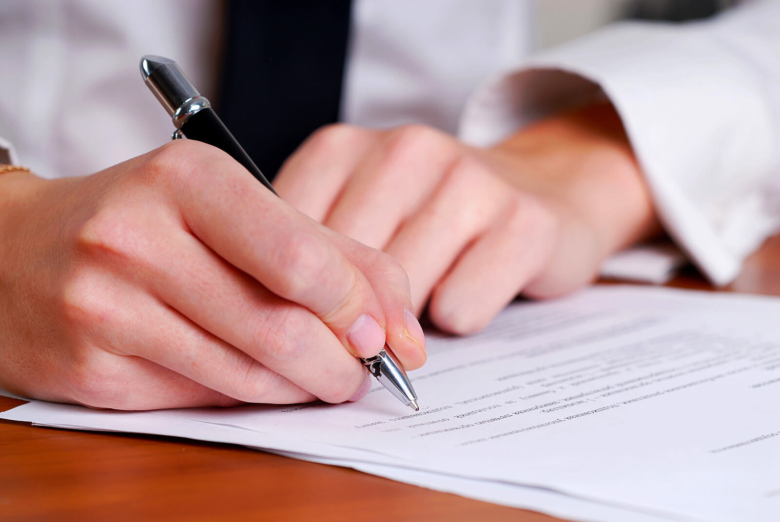 Homeowner Signing Proof of Loss Document