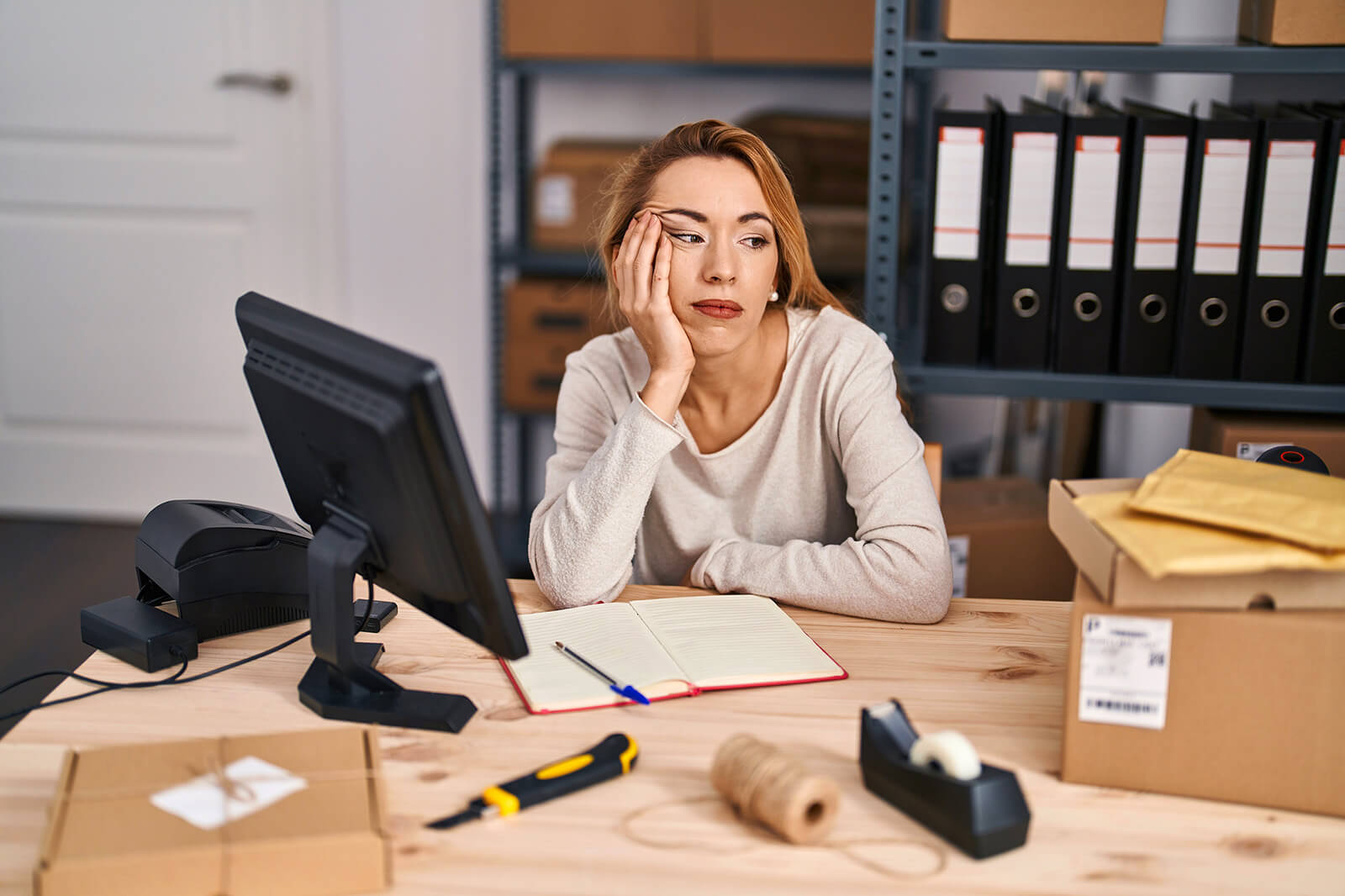 Small Business Owner Frustrated With Insurance