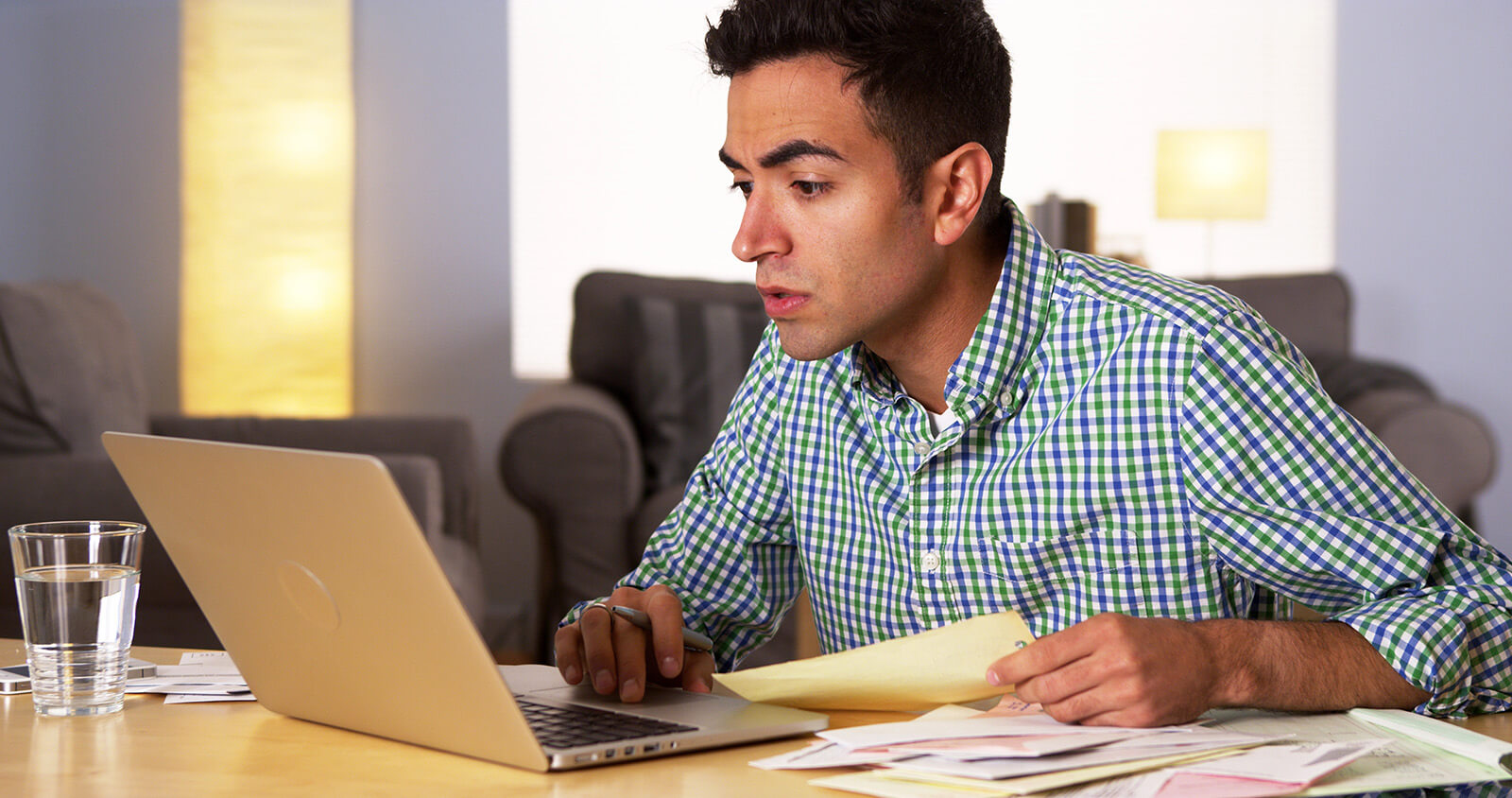 Man Researching Xactimate Software