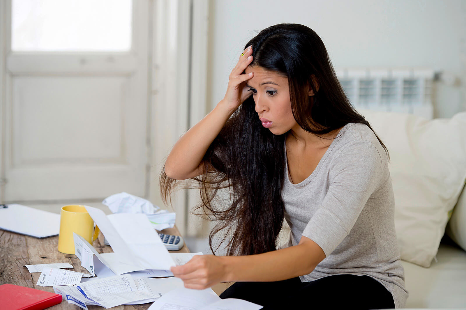 Woman Stressed Over Higher Homeowners Insurance Rates